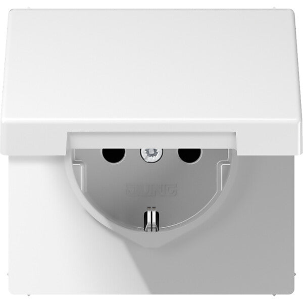 JUNG SCHUKO-Steckdose alpinweiß LS 1520 KL WW